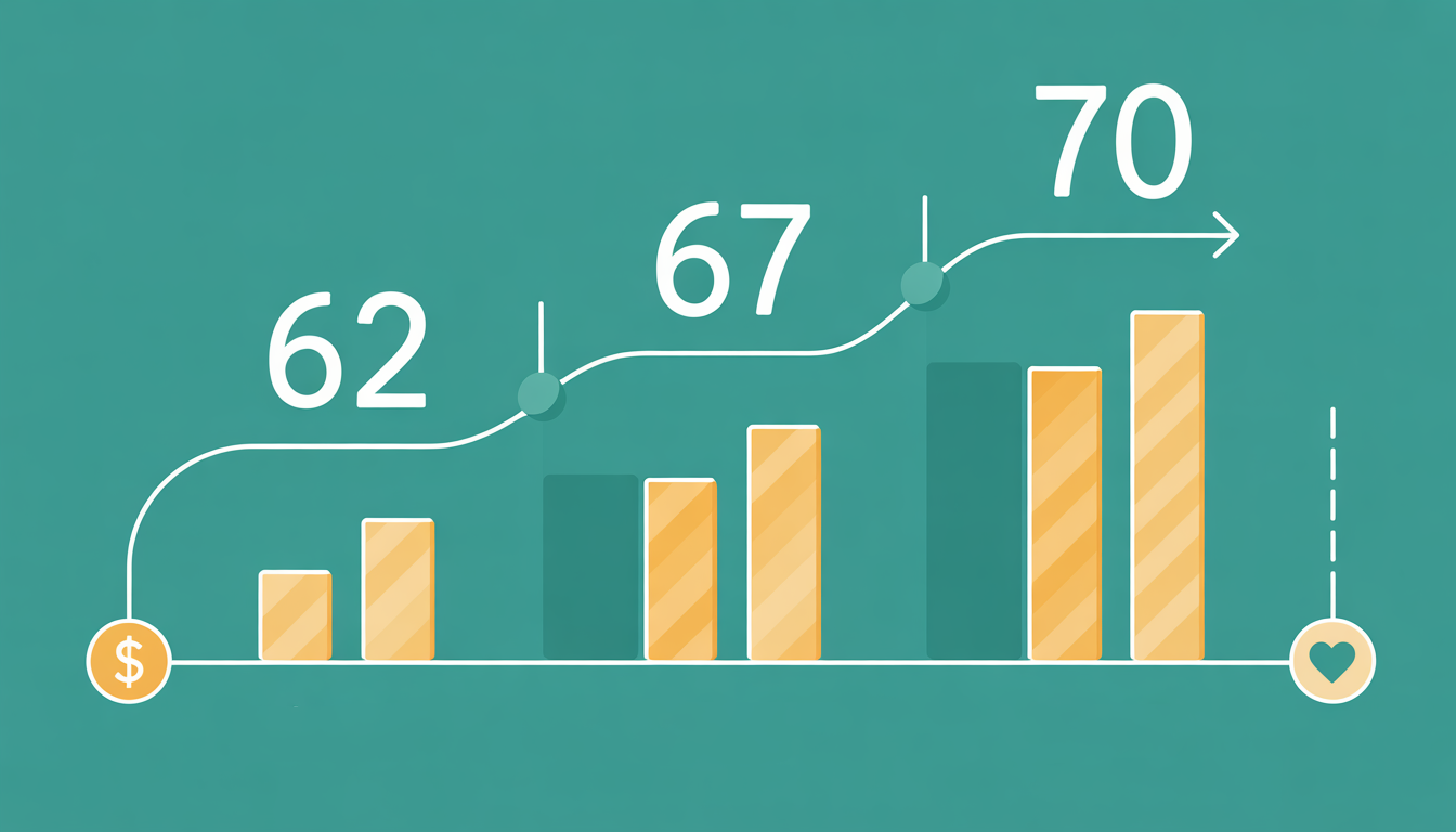 The Best Age to Claim Social Security 62 vs 67 vs 70 Explained