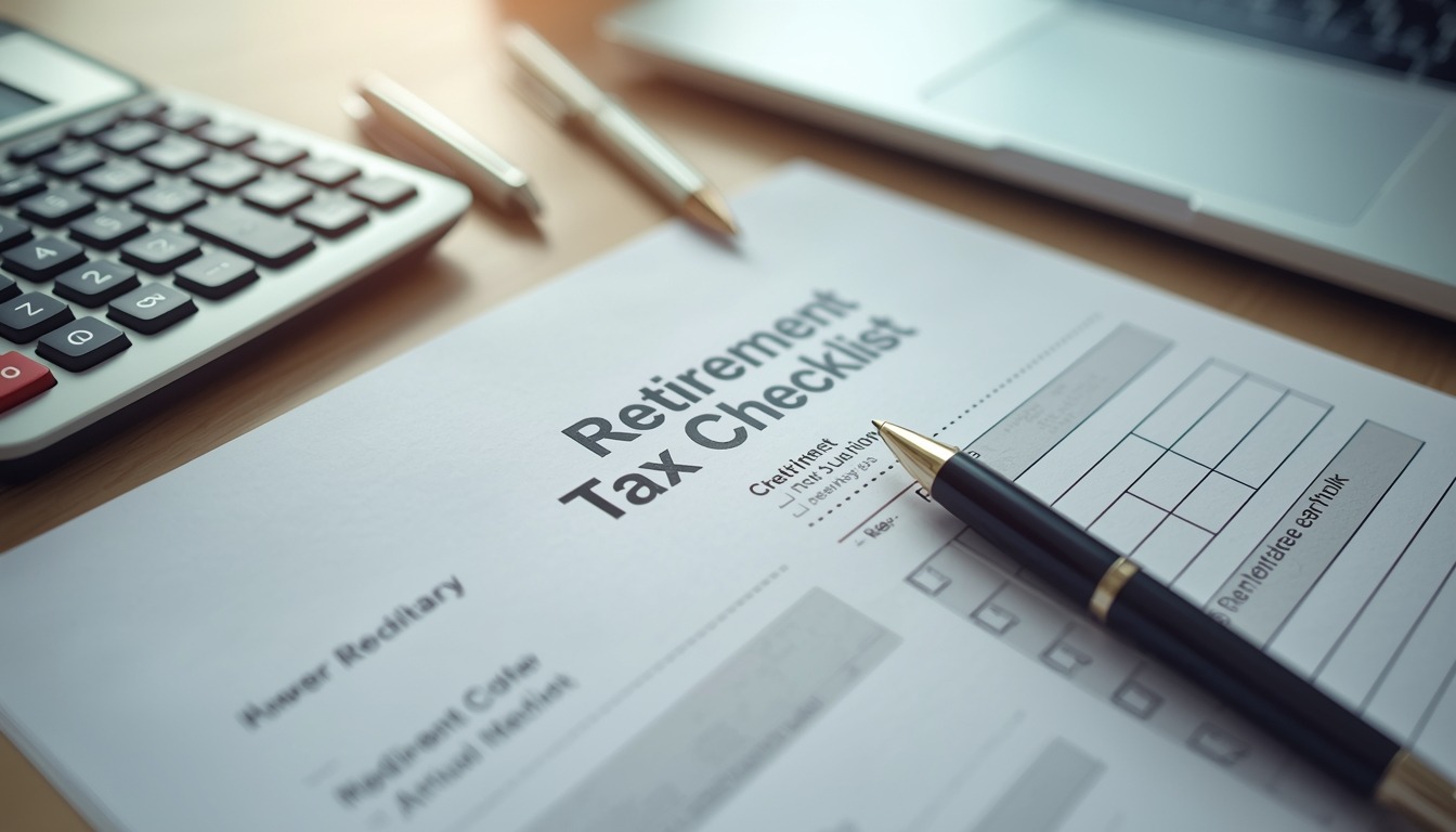 Retirement Tax Planning Checklist